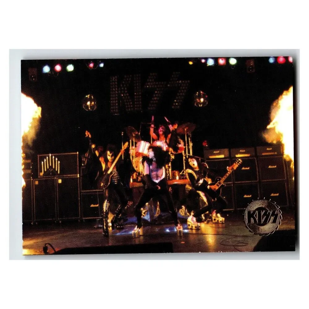 KISS Band 1997 Kisstory Music Trading Card 27
